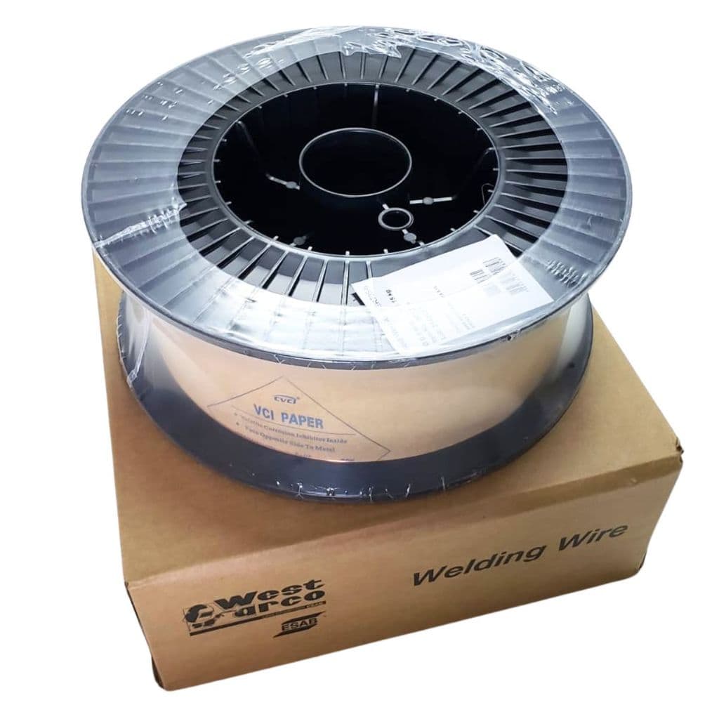 Arame Solda MIG/MAG Sólido Aço Carbono ESAB West Arco S6 1,2mm (ER 70S-6) 15kg