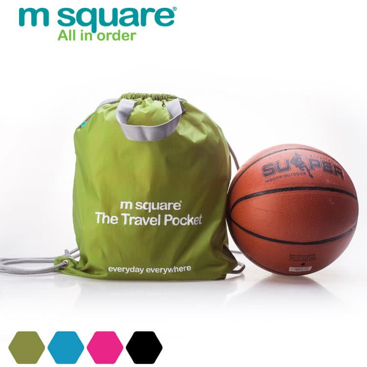 M quadrado viagem ao ar livre impermeável cordão mochila cordão basquete bolsa de armazenamento E151604PK PK PK PK PK PK