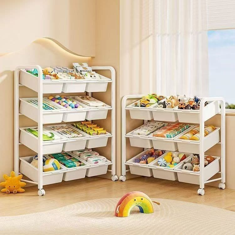 Estante Organizadora Multiuso Grande Espaço Ideal para Guardar Brinquedos Livros e Acessórios