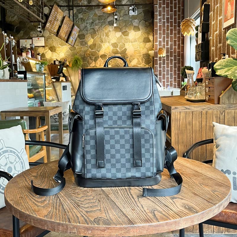 Wolf Road Business Commuter mochila de viagem masculina grande capacidade 50cm mochila de computador tendência da moda m
