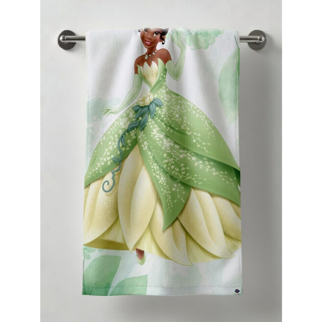 Toalha de Banho Personagem Princesas Disney Infantil Atoalhada Macia Praia Piscina Kids