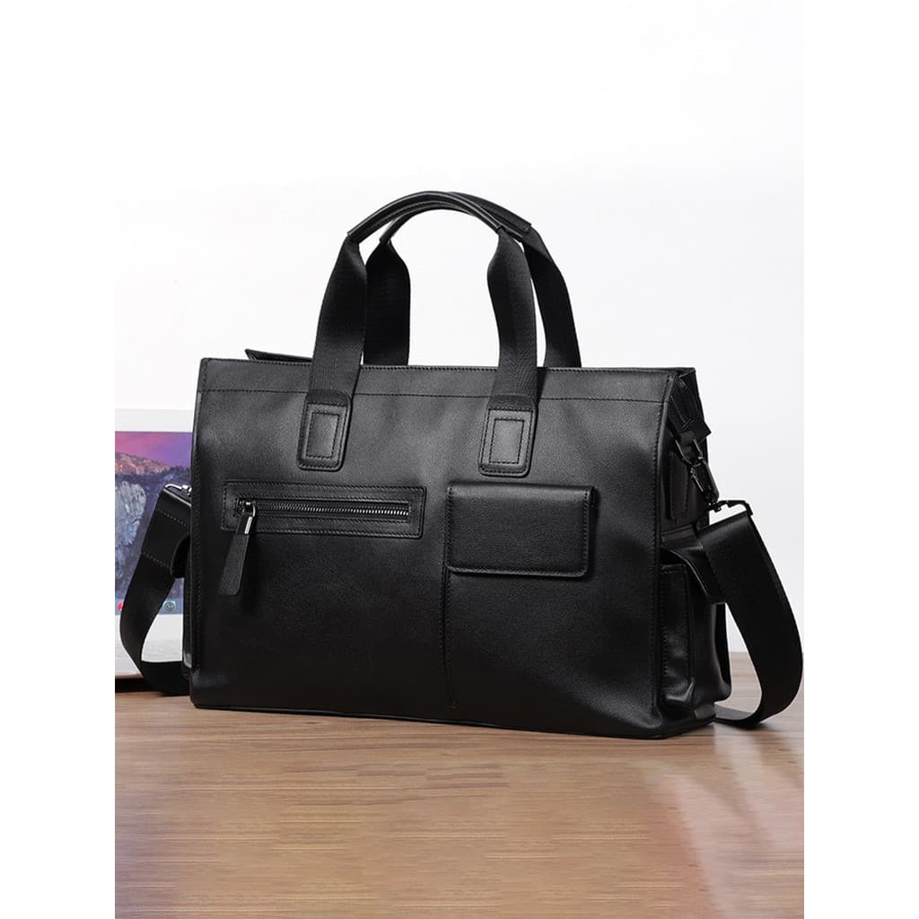 Maleta de couro genuíno bolsa masculina 2025 novo estilo bolsa mensageiro de um ombro bolsa Casual masculina High-End co
