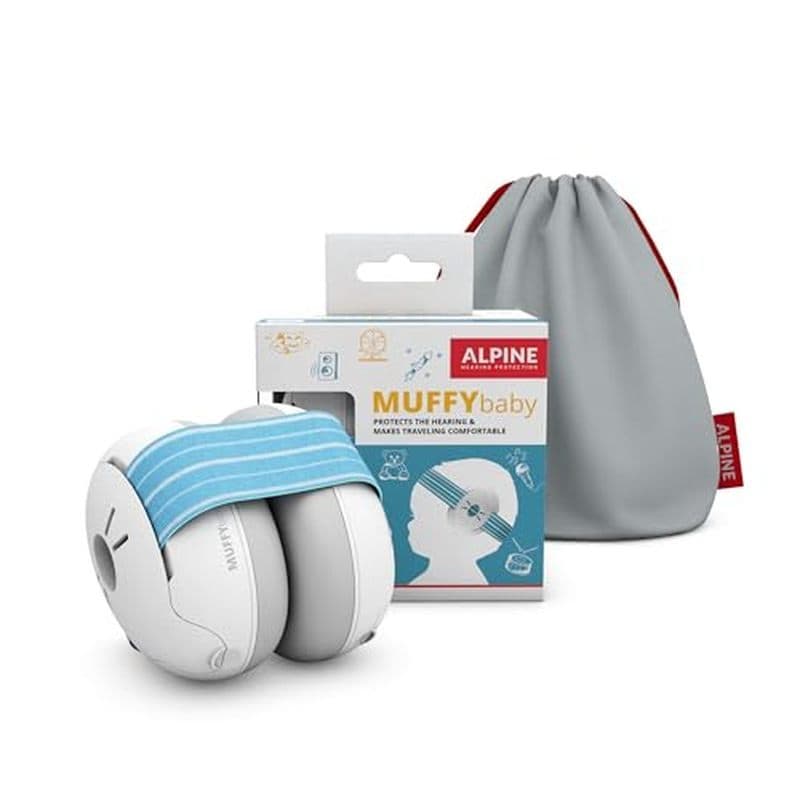 Alpine Muffy Baby Ear Protection Para Bebês E Crianças De Até 36 Meses-CE & amp ; ANSI Certif-Euffs Com Redução De Ruído
