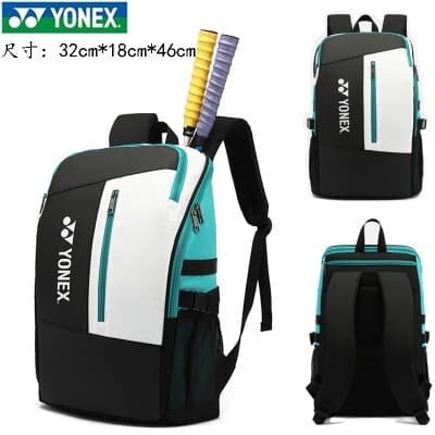 2026 Nova Série Yonex1408 Profissional Badminton PU Mochila Impermeável Unissex Grande Capacidade Elegante