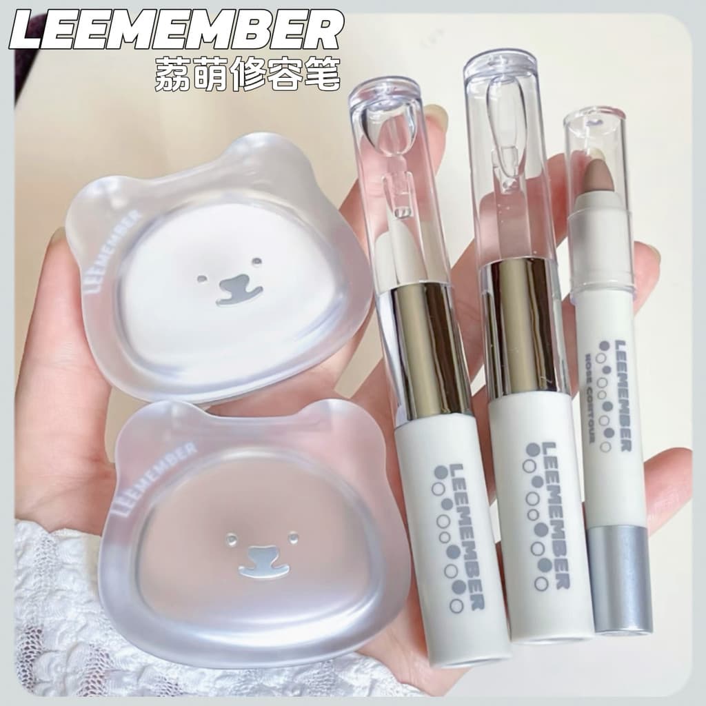 [Novo produto] LEEMEMBER/LEEMEMBER/LEEMEMBER Sombra Contouring Pen Silhueta Nariz Sombra Três Dimensão