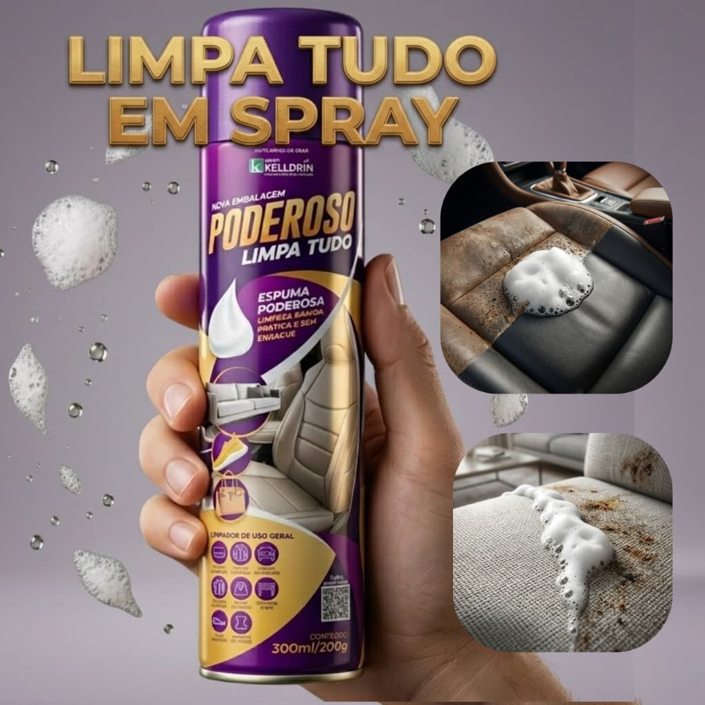 Poderoso Limpa Tudo Espuma Multiuso Limpa Sofá Banco Carro Sem Enxágue Limpa Estofados