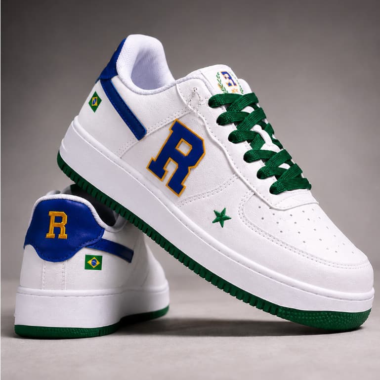 TENIS DO BRASIL  FORCE BRANCO  LANÇAMENTO  ENVIO FULL