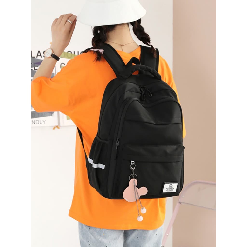 Mochila de grande capacidade feminina mochila de viagem masculino estudante universitário mochila estudante do ensino mé