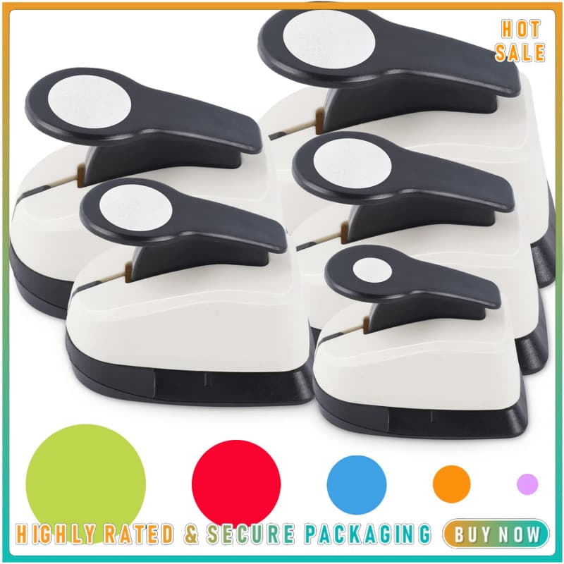 < QMBR > 1 Peça 9/16/25/38/50mm Furador Scrapbook Perfurador De Papel Cortador Redondo Scrapbooking Perfuradores Gravaçã