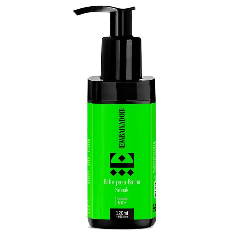 Balm para Barba Smaak Lemon & Gin Embaixador - 120ml