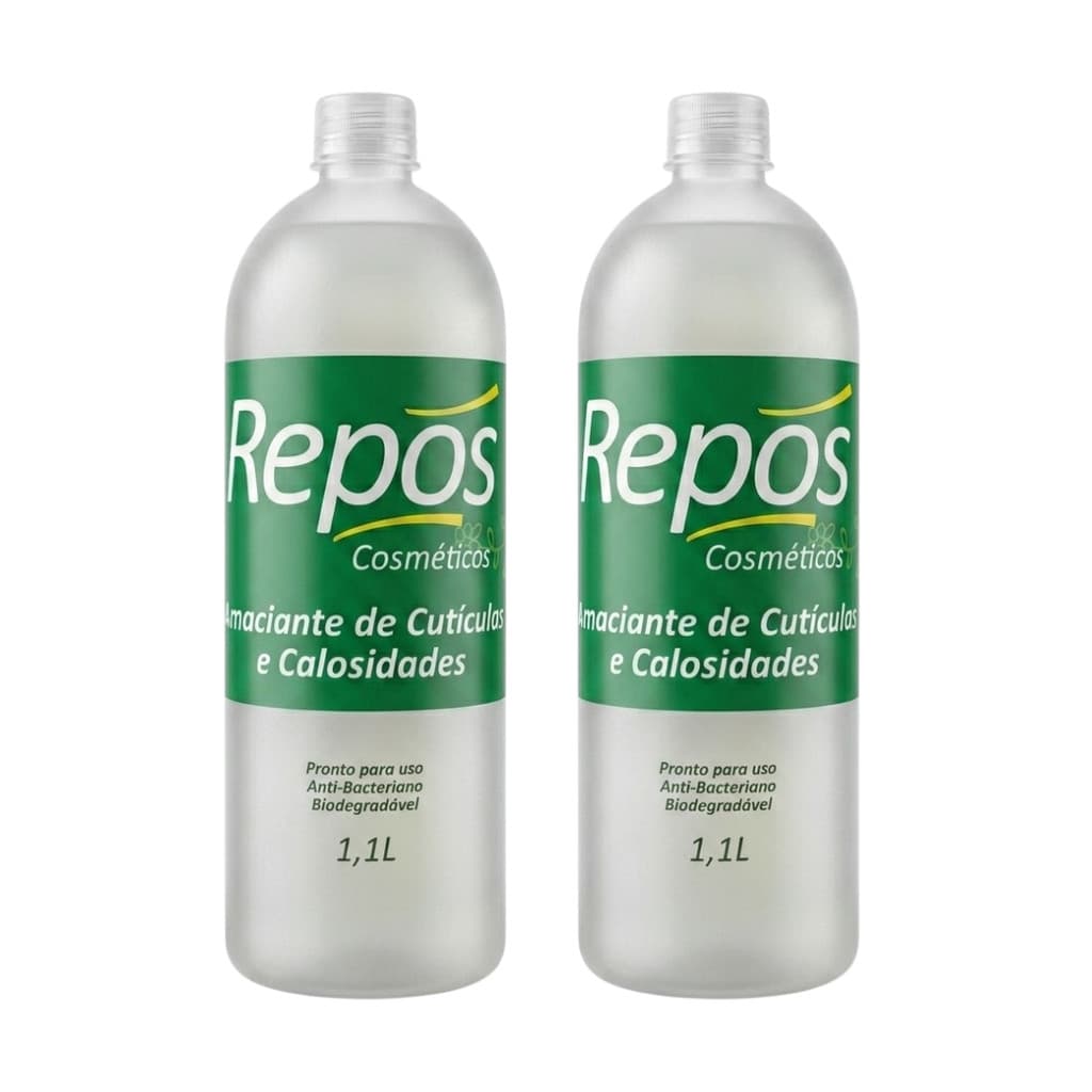 KIT Repos Amaciante de Cutícula e calosidades 1,1L (2 unidades)