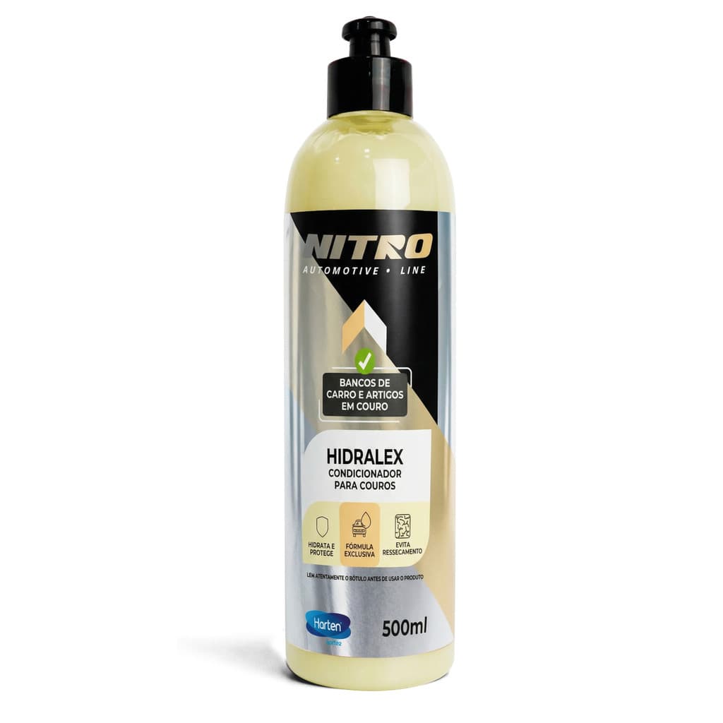 HIDRALEX HIDRATANTE CONDICIONADOR DE COURO AUTOMOTIVO NITRO 500ML