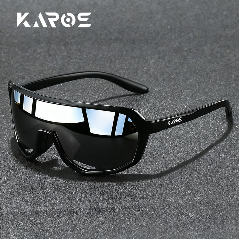 Óculos de Sol Esportivos Polarizados KAROS, com proteção UV400 e antirreflexo, adequados para dirigir, andar de biciclet