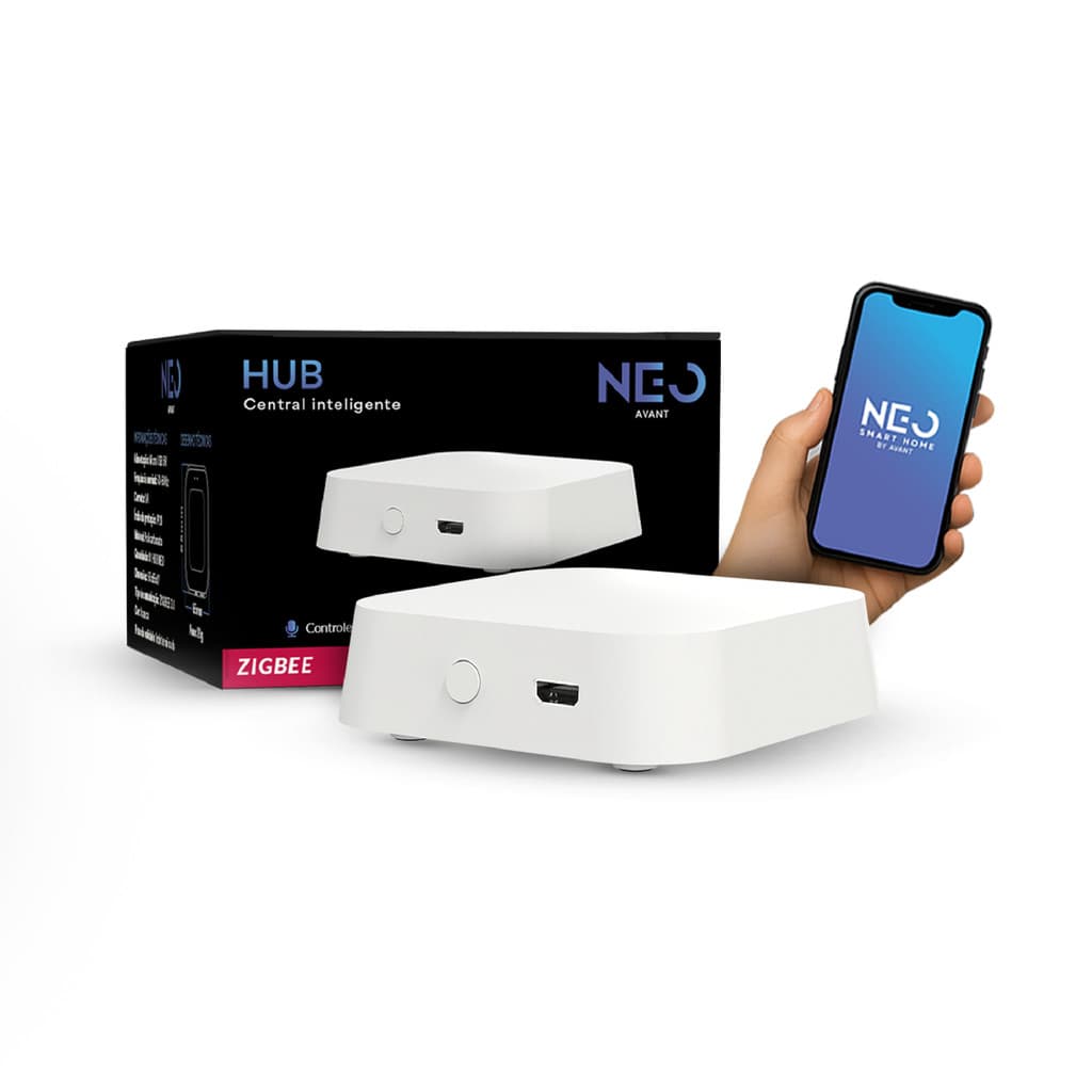 Hub Zigbee Tuya Smart Life Neo Avant Central Inteligente WiFi Alexa Google Zigbee 3.0 Bivolt Sem Fio