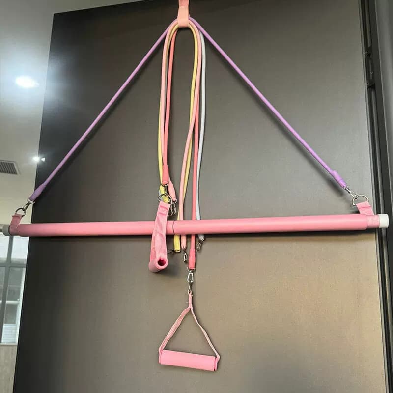 [Produtos de Fitness para casa] Corda de tensão da moldura da porta multifuncional ombro aberto linda faixa elástica nas