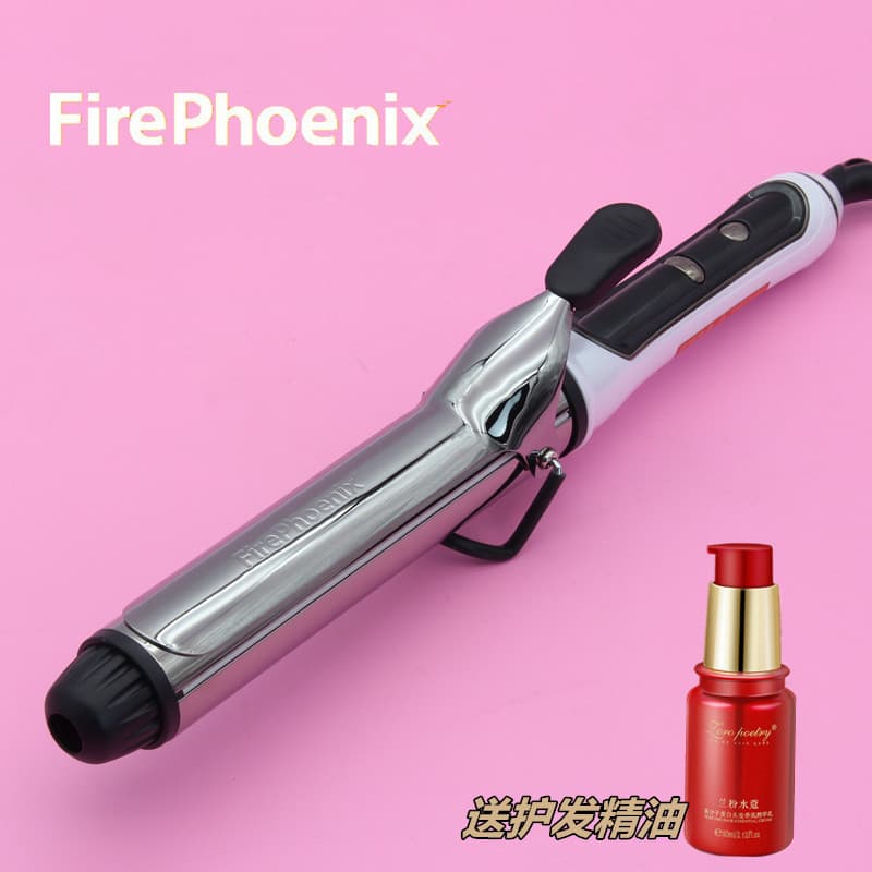 Fire Phoenix Ferro de ondulação de cabelo estendido Cabeleireiro Modelador de cabelo Pêra Cabeça de flor Onda grande Aqu