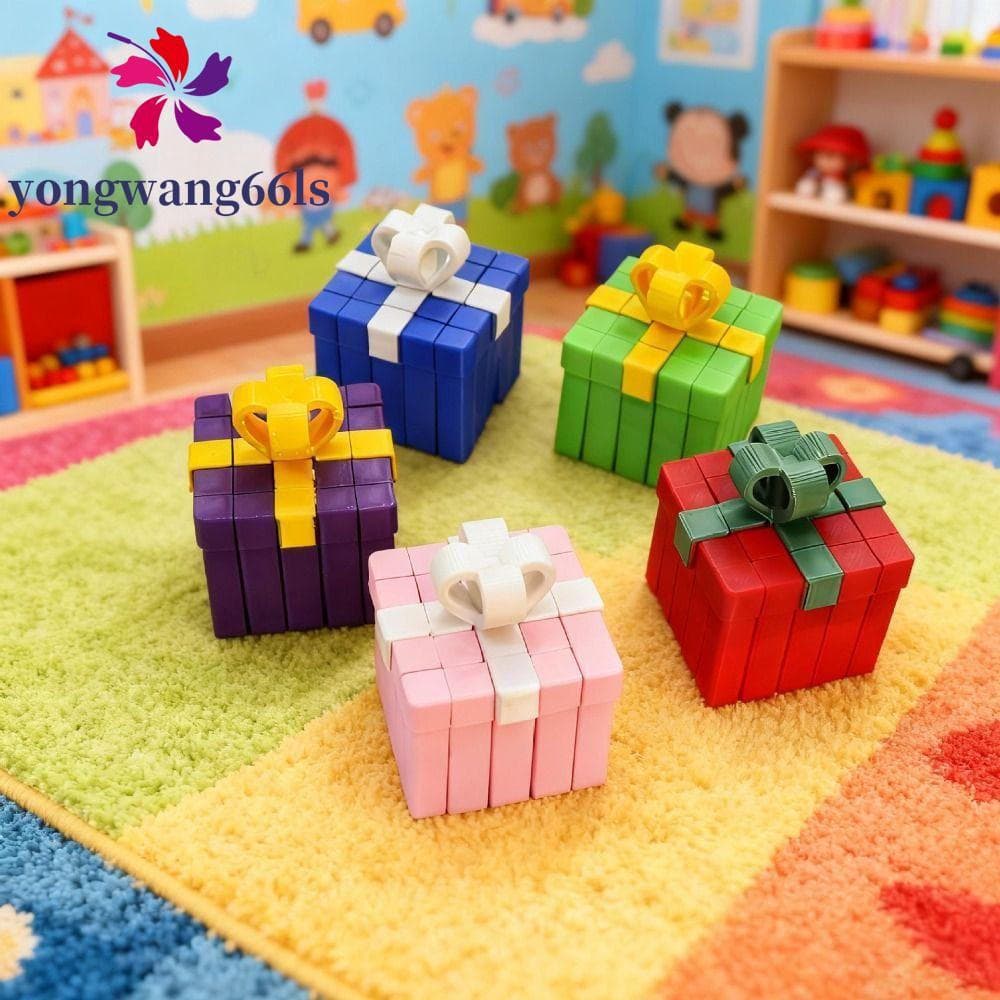 YONGWANG Brinquedo Fidget Impresso Em 3D , Modelo Sensorial Móvel Engraçado De Relaxamento , Caixa Criativa Portátil Nov