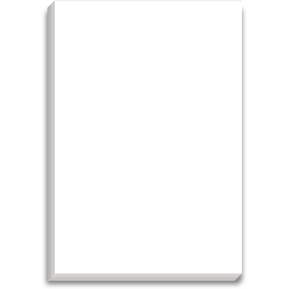 Papel Premium para Impressora, A4 (8,3"x 11,7"), Papel de Cópia em Branco, Sem Furos, Papel Bond 28lb/100gsm, 50 Folhas/