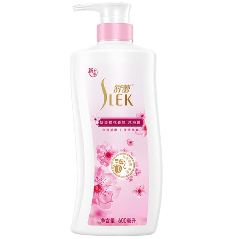 Shu Leitianmei Gel de banho com fragrância de flor de cerejeira, hidratante confortável, hidratante, limpo, aromático, g