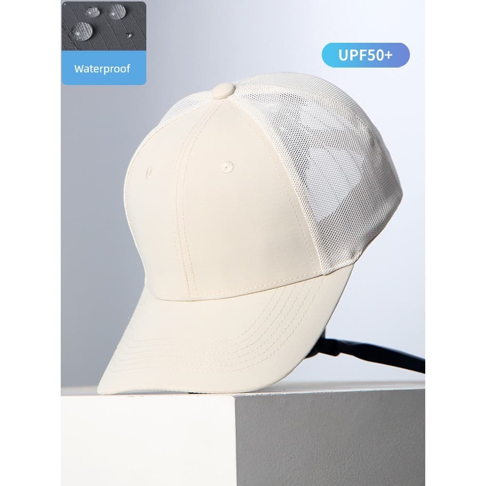 boné boné masculino Chapéu duro repelente de água masculino verão novo estilo malha respirável boné de pico protetor s