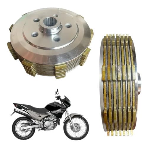 Kit Embreagem Completo Nx Falcon 400 1999-2015 Full