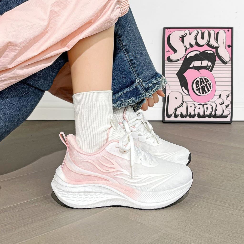 2026 primavera verão sapatos femininos novo estilo pular corda tênis estudante esportes sola macia respirável correndo m