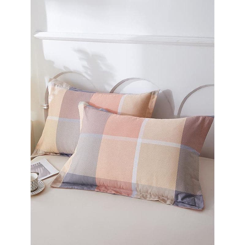 Fronha de algodão puro um pacote doméstico 100 algodão fronha único travesseiro núcleo forro capa masculino 48cm x 74cm