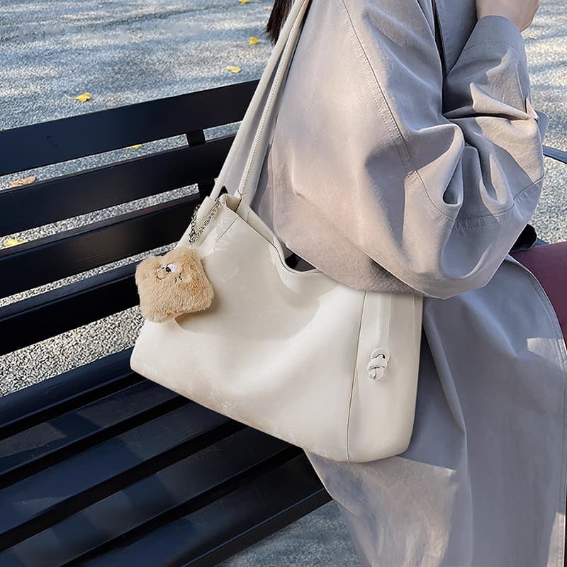 Bolsa novo estilo bolsa feminina verão ombro axila saco grande capacidade moda All-Match Casual Commuter sacola