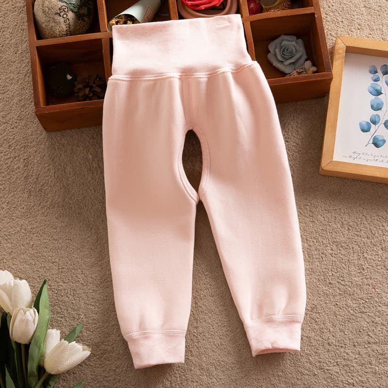 Outono inverno bebê barriga proteção roupa interior calças infantis