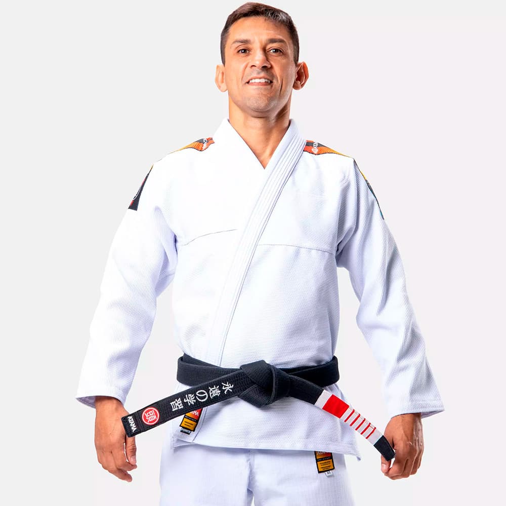 Kimono Jiu Jitsu Atama Ultra Light Sunset Branco Unissex