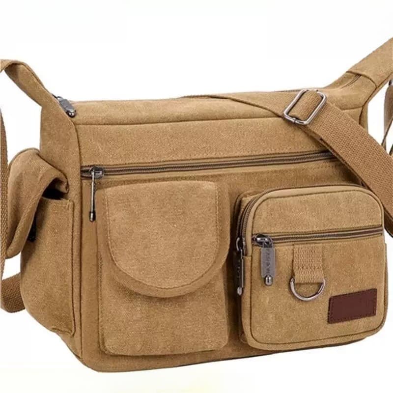 Bolsa mensageiro masculina portátil, forte, durável, proteção do trabalho, lona, encanador, carpintaria, resistente ao d