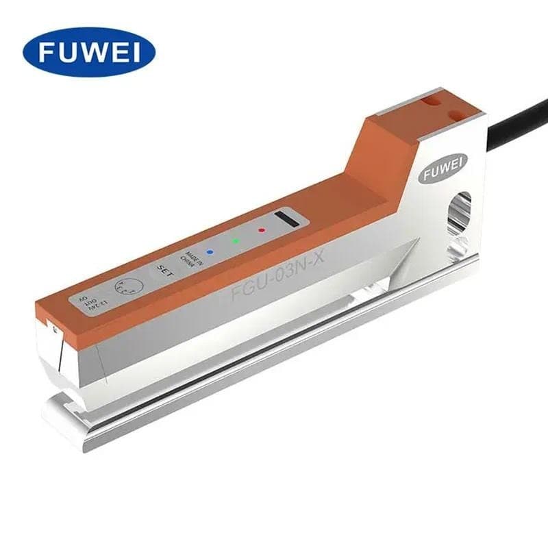 Máquina De Etiquetagem FGU-03N-X Etiquetas De Papel Não Transparentes Detecção De 3mm Sensor De Etiqueta Fotoelétrica Ti
