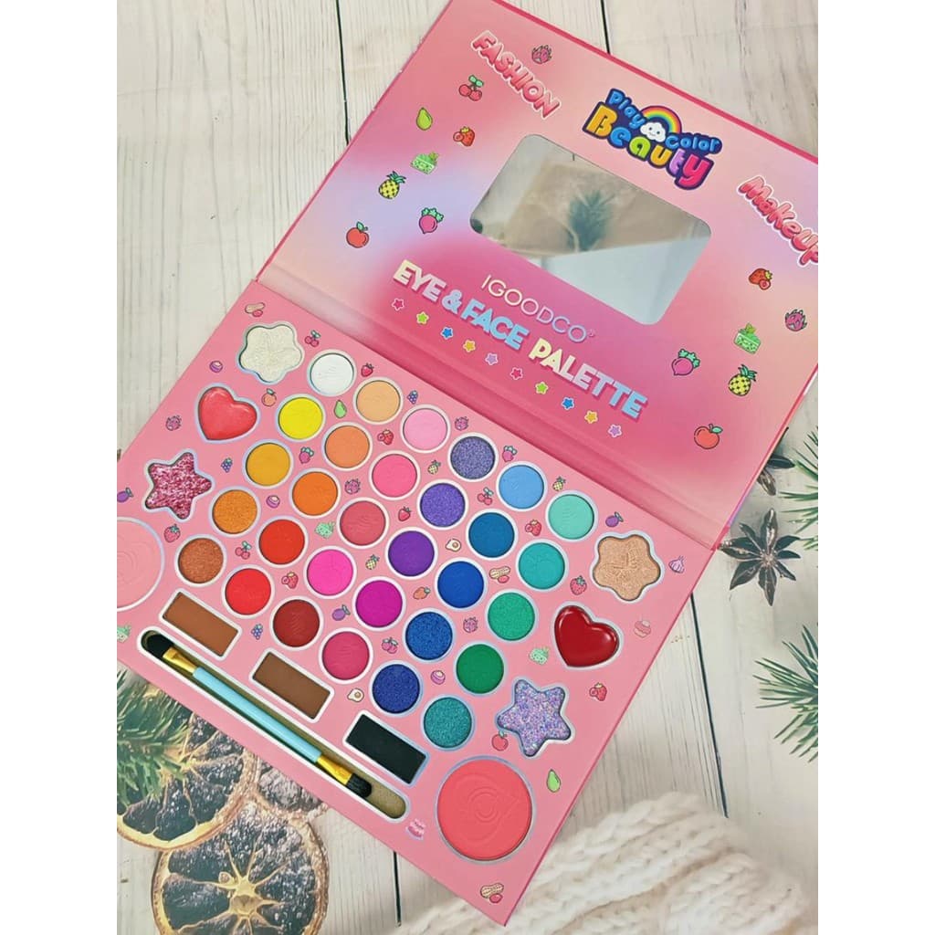 Comércio exterior transfronteiriço venda quente 41 cores livro sombra Blush alto brilho contorno paleta de maquiagem int