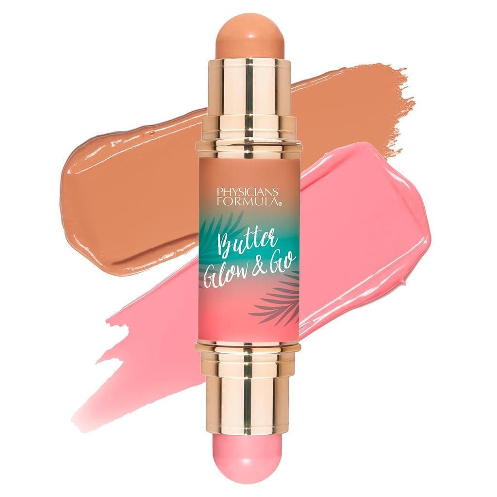 PhysiciansFormula ButterGlow&Go Multiuso em Bastão, Fórmula com Acabamento Ultra Radiante e Manteiga de Murumuru, Vegano