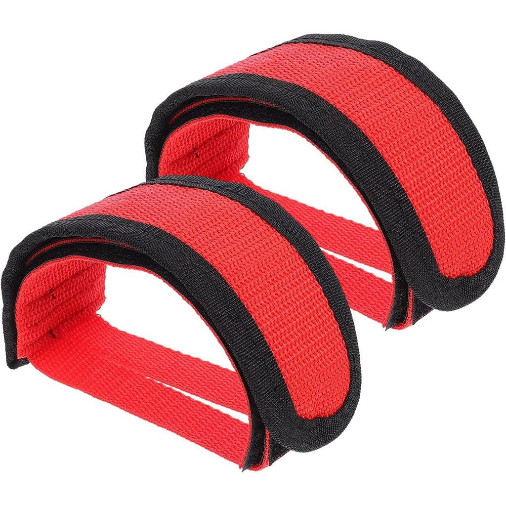 1 Par de Suportes para os Pés de Bicicleta para Bicicletas Infantis, Correias para Pedais de Bicicleta, Acessório para P