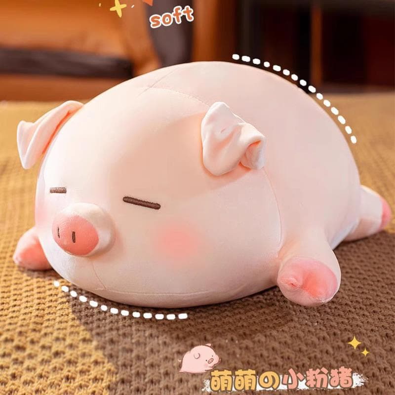 Piggy boneca brinquedo de pelúcia piggy boneca dormir travesseiro cama Super macio presente aniversário feminino