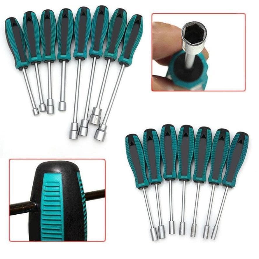1 Peça 3-14mm Chave De Fenda Com Hex Soquete Ferramenta Manual De Metal