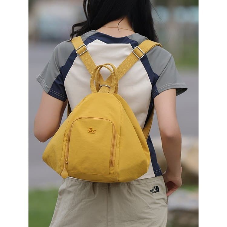 Masha família Casual moda mensageiro saco versão coreana All-Match bolsa de ombro Commuter viagem mochila de grande capa