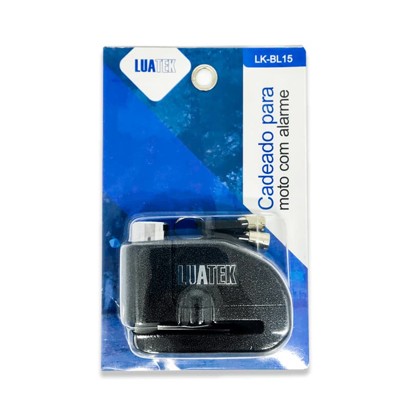 Trava De Disco Com Alarme 110db Para Moto Cadeado Antifurto Freio A Disco Sensor Movimento Universal Bicicleta Scooter