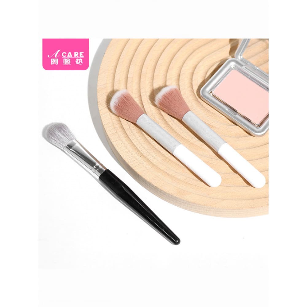 Pincel de blush B1pq801-Blush Destaque Pincel de pó solto Portátil Blush Pincel de maquiagem Pincel de cor Maquiagem por