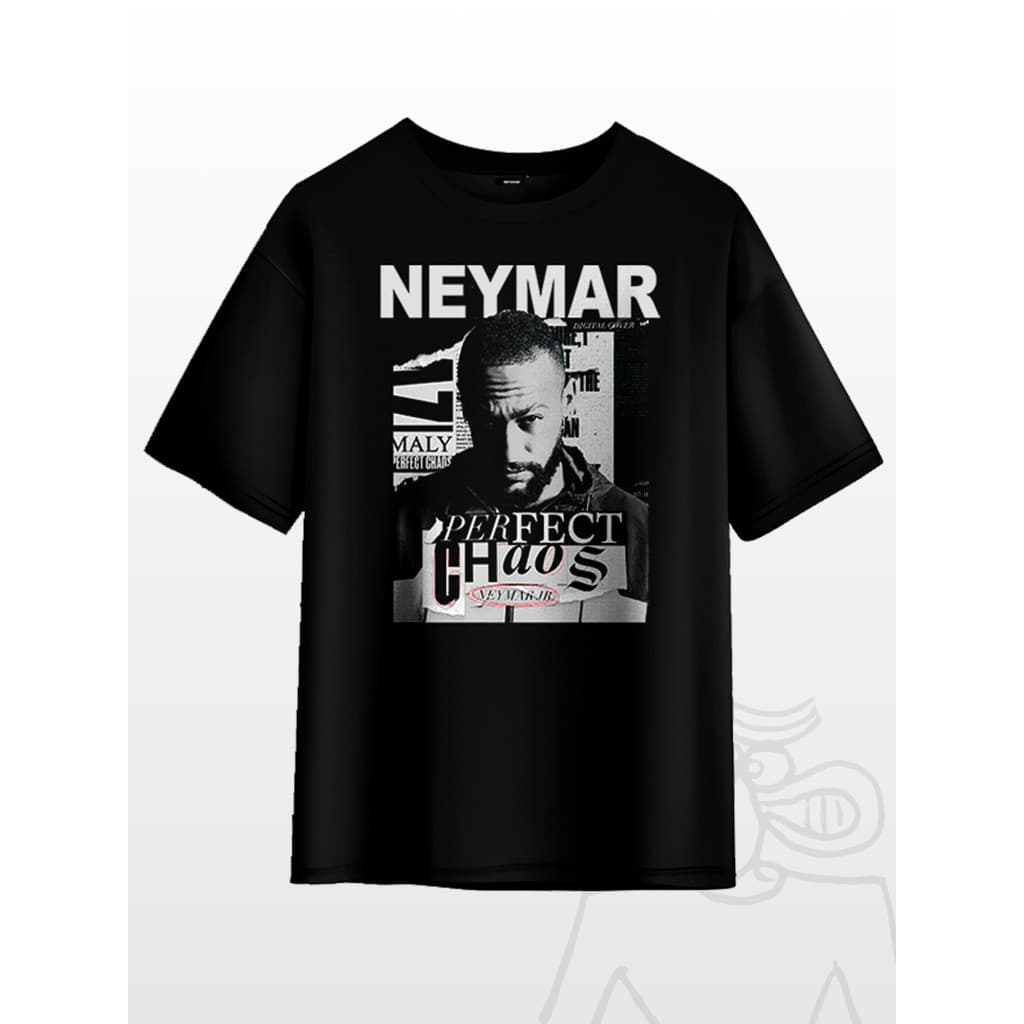 Camiseta Premium Neymar Futebol Streetwear Unissex 100% Algodão - Envio Rápido