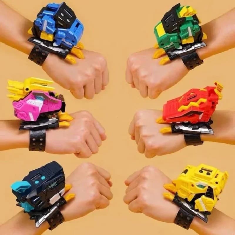 Miniforce X Relógio Brinquedo Super Dinossauro Power Mecha Deformação Robô Favorito Presente De Crianças Mini Servo Secr