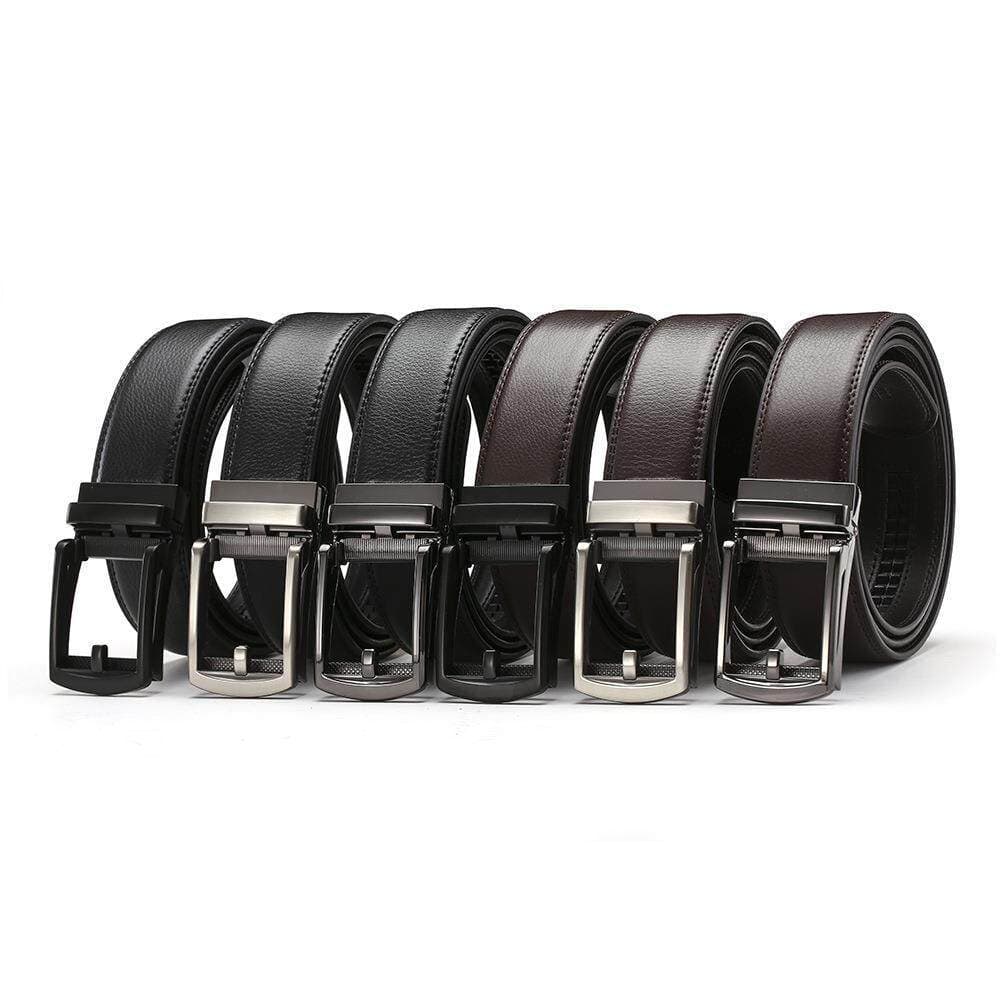 cinto feminino largo cinto feminino plus size [] Cinto de couro genuíno tipo fivela automática Cinto de couro Shi Cinto