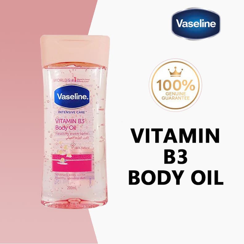 (Envie Hoje) Óleo Corporal Vaseline com Essência de Rosa, Loção Hidratante para o Corpo que Cura a Pele Seca e Proporcio