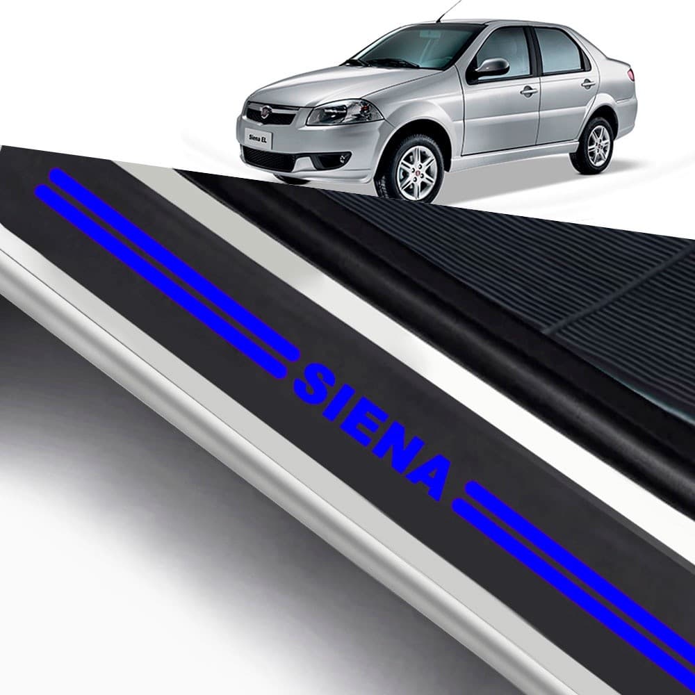 Soleira De Porta Fiat Siena Modelo Universal Carro personalizado