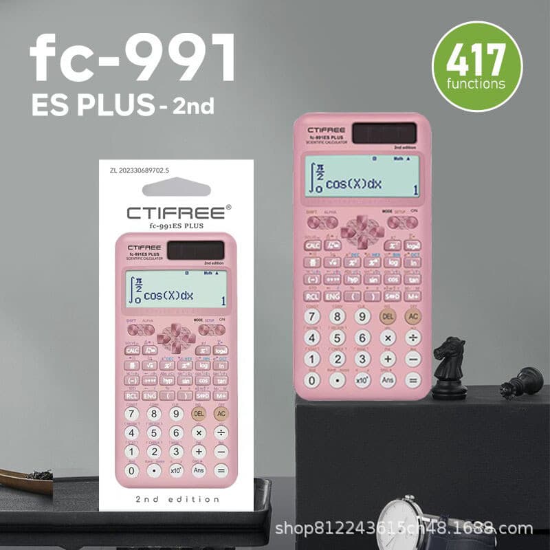 Calculadora Científica FX991ESPLUS2, Calculadora de Funções, Matrizes, Números Complexos, Resolução de Equações, Colorid