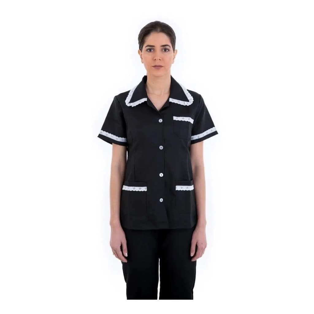 2 Conjuntos Uniforme Doméstica Copeira Faxineira Babá Empreg
