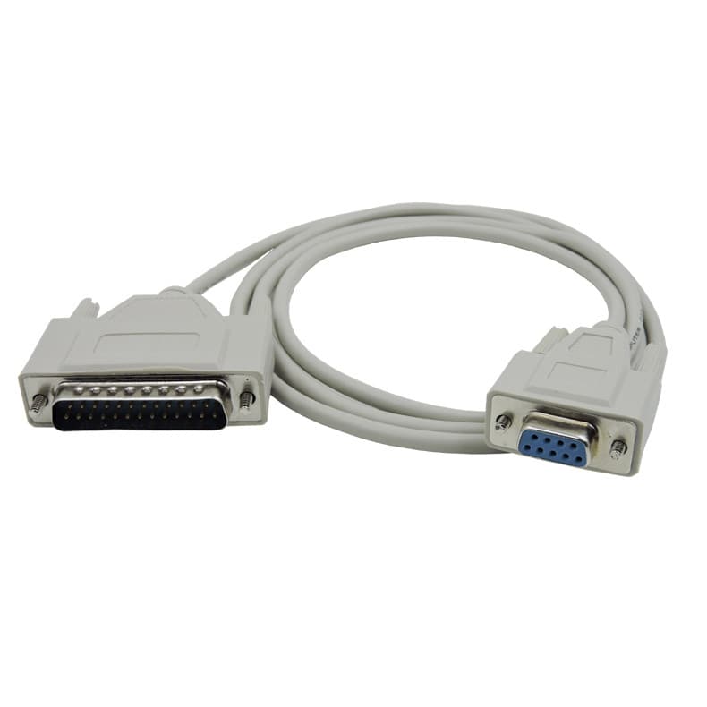 Haitianniu 9 furos a 25 pinos porta serial cabo de dados DB9/DB25 porta serial porta paralela adaptador cabo impressora
