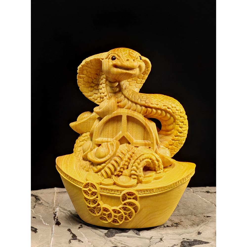 Caixa de madeira escultura pequenos ornamentos rato boi tigre coelho dragão cobra cavalo ovelha macaco frango cão porco