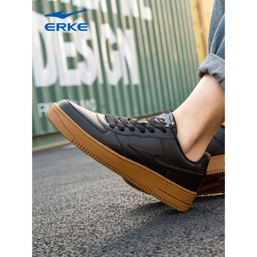 Hongxingerke sapatos masculinos novo estilo preto americano Retro tênis masculino oficial loja principal sapatos casuais